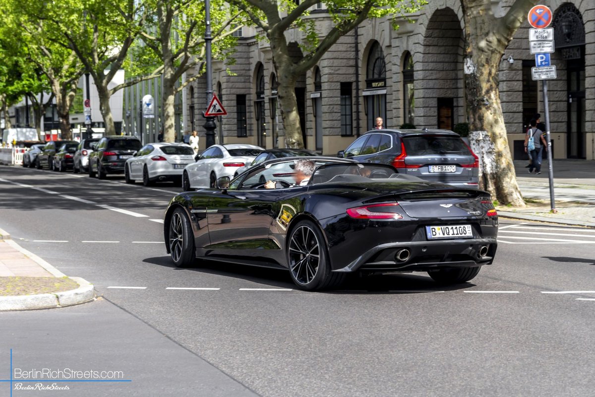 Aston Martin Vanquish Volante spotted in Berlin — BerlinRichStreets